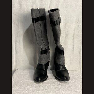 Solesenseability women's black and grey boots‎ size 9